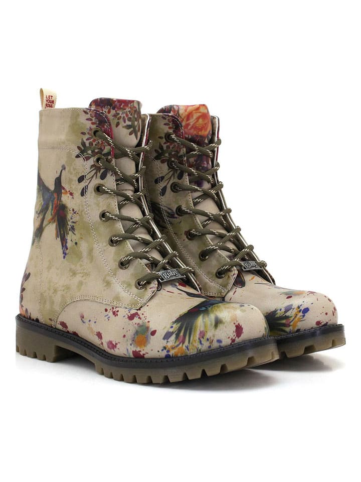 Goby Botki w kolorze beżowym rozmiar: 40