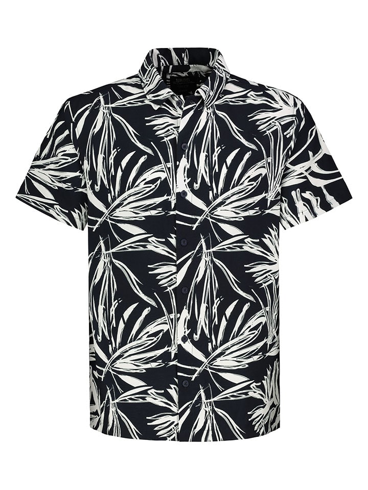 Sublevel Koszula w kolorze granatowo-białym rozmiar: S