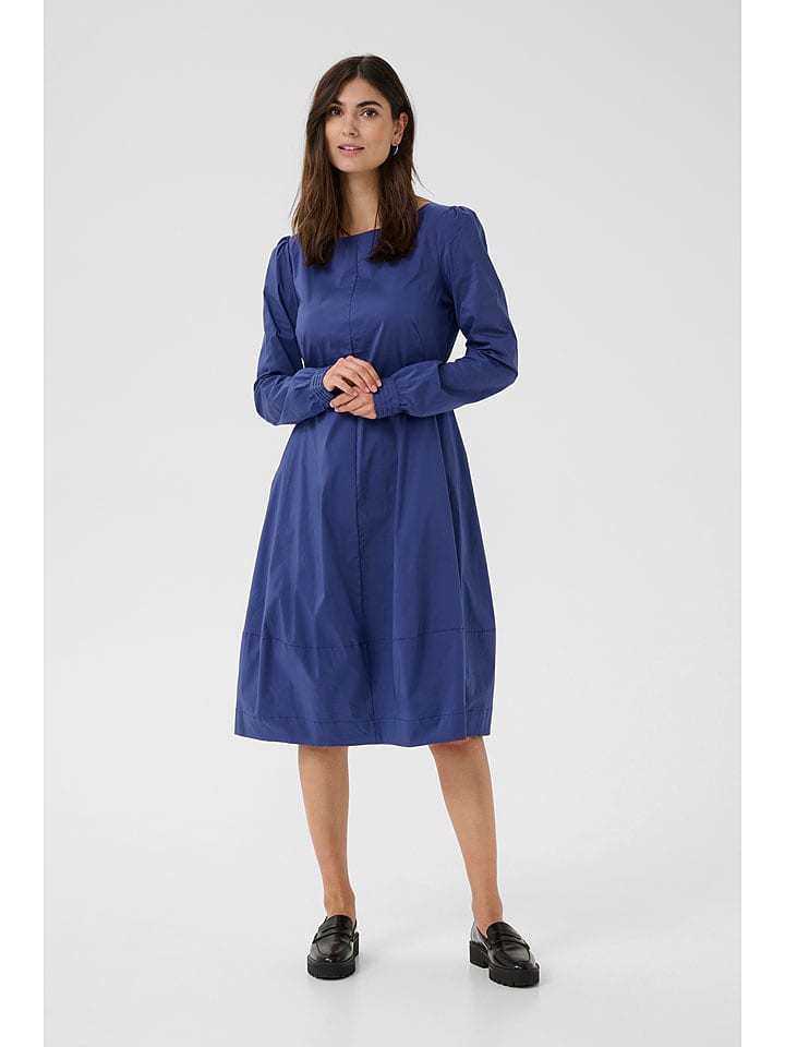 CULTURE Sukienka w kolorze granatowym rozmiar: S