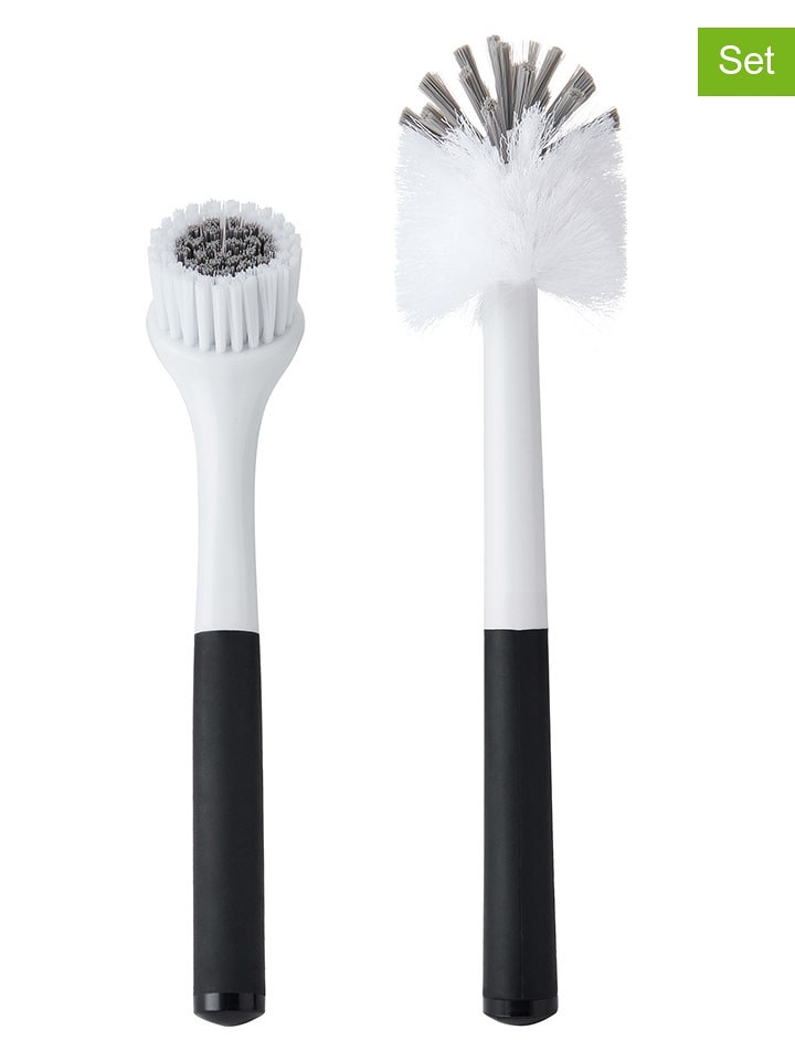 KitchenAid Szczotki (2 szt.) w kolorze czarno-białym do czyszczenia rozmiar: onesize