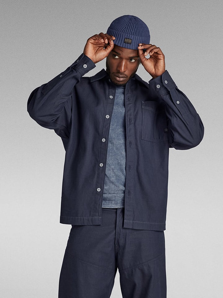 G-Star Koszula w kolorze granatowym rozmiar: M