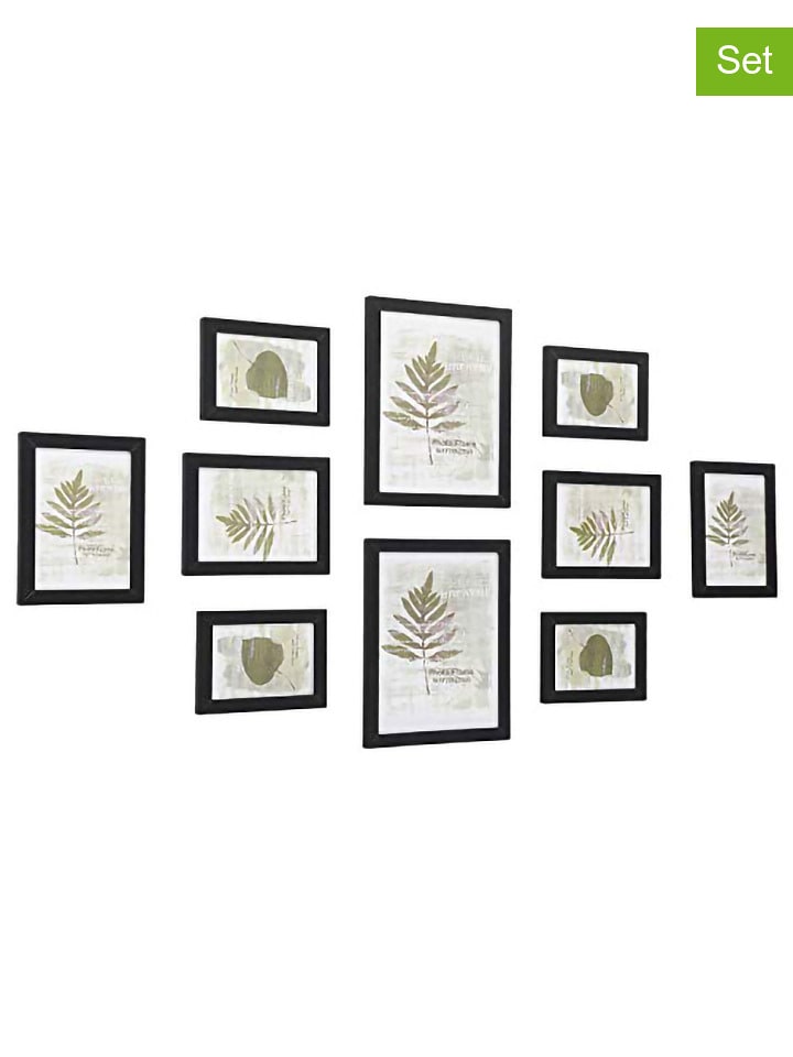 SONGMICS Ramki (10 szt.) w kolorze czarnym na zdjęcia - 16 x 21,1 cm rozmiar: onesize