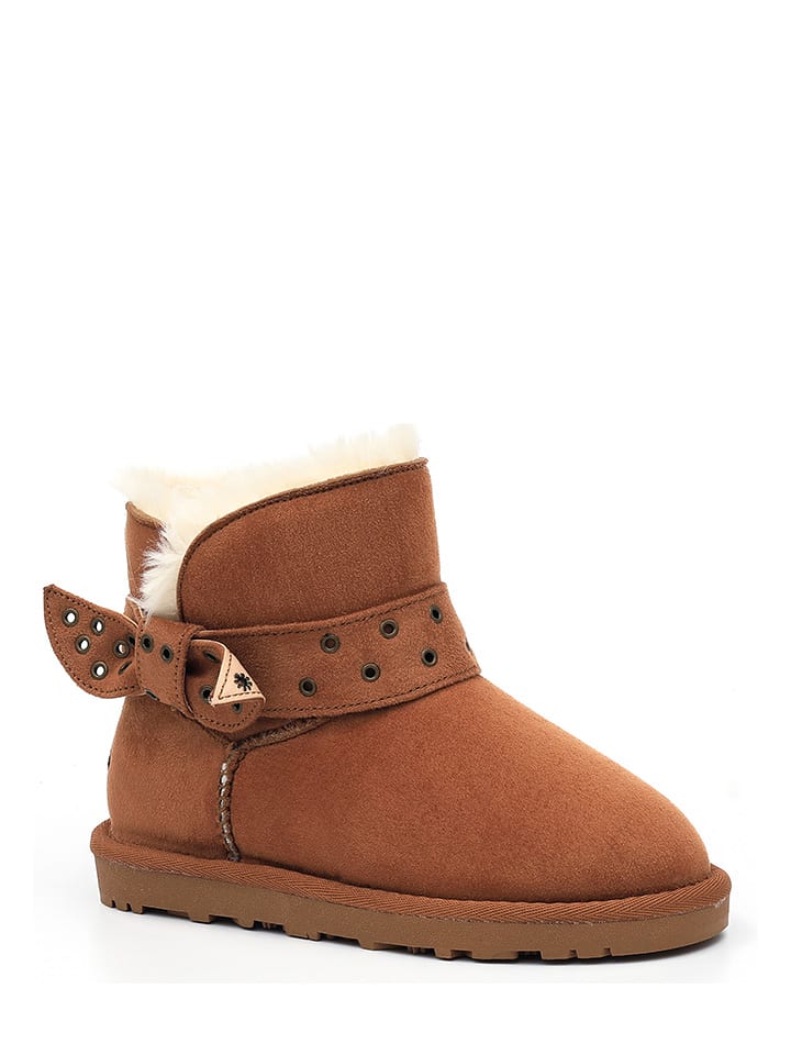 ISLAND BOOT Botki zimowe "Bowine" w kolorze antracytowym rozmiar: 28