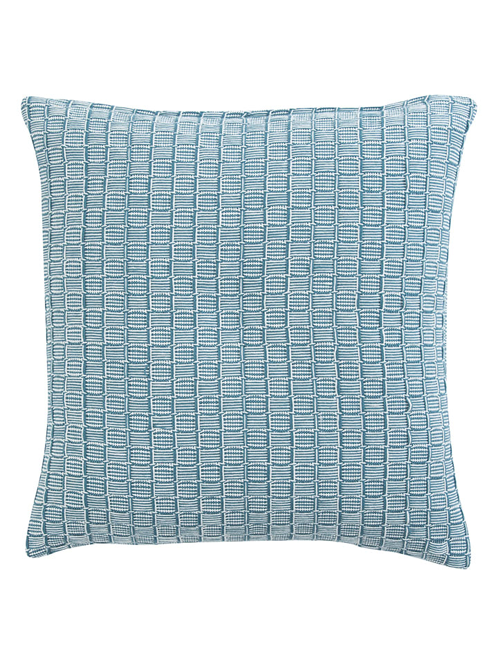 Overbeck and Friends Poszewka "Jolie" w kolorze morskim na poduszkę - 40 x 40 cm rozmiar: onesize