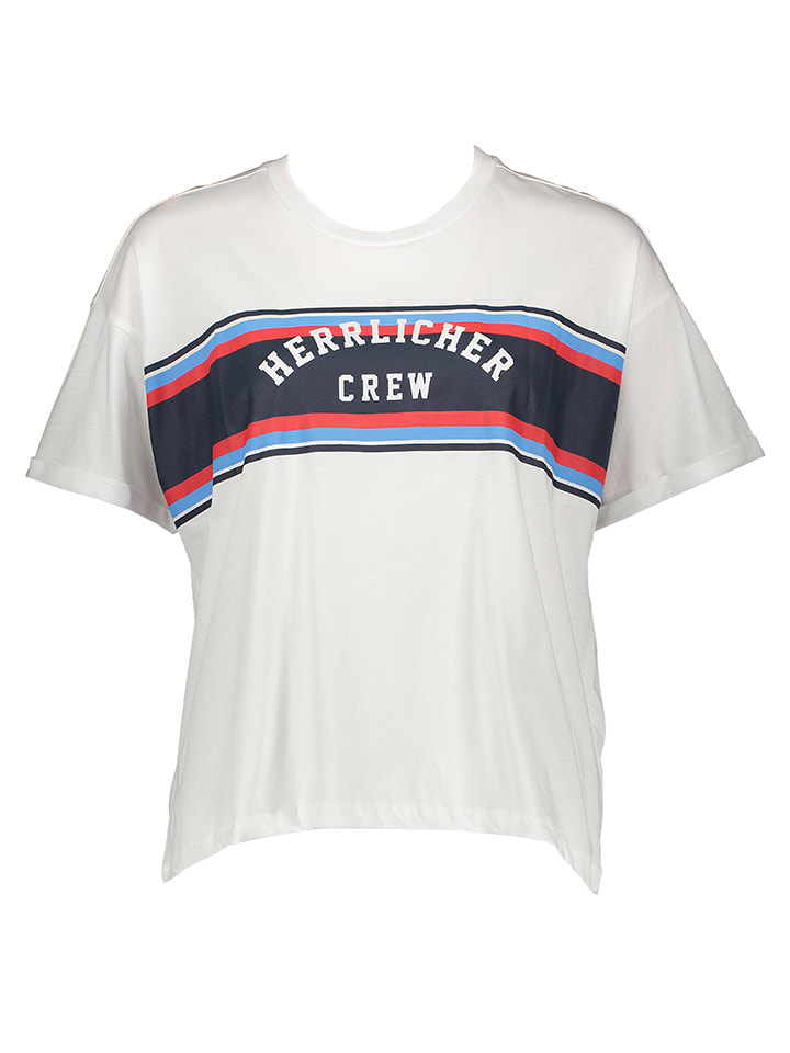 Herrlicher Koszulka w kolorze białym rozmiar: L