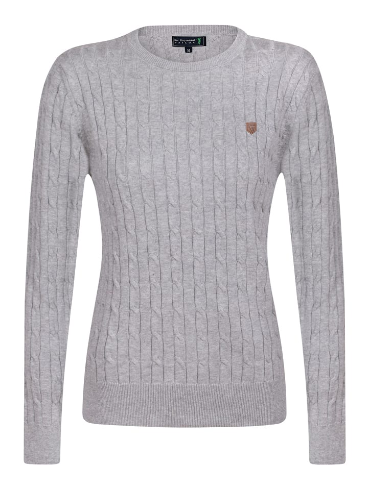 SIR RAYMOND TAILOR Sweter "Athena" w kolorze szarym rozmiar: XL