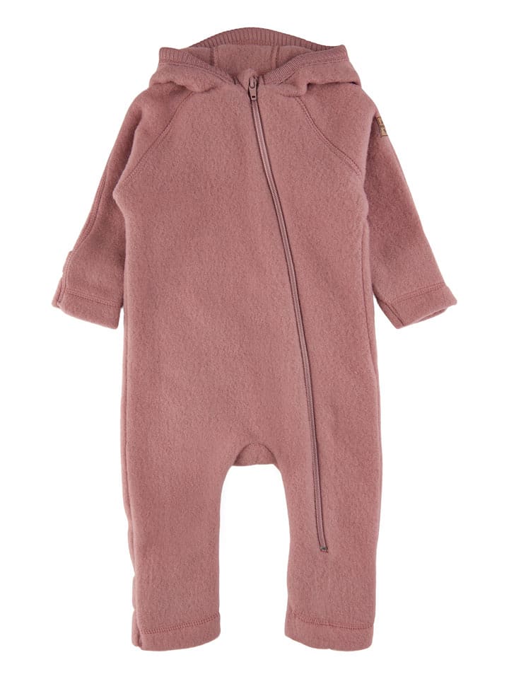 mikk-line Wełniany kombinezon w kolorze jasnoróżowym rozmiar: 80