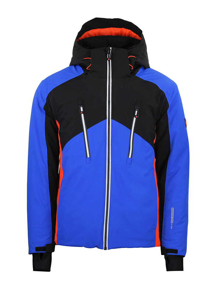 Peak Mountain Kurtka narciarska "Crampon" w kolorze niebieskim rozmiar: XL