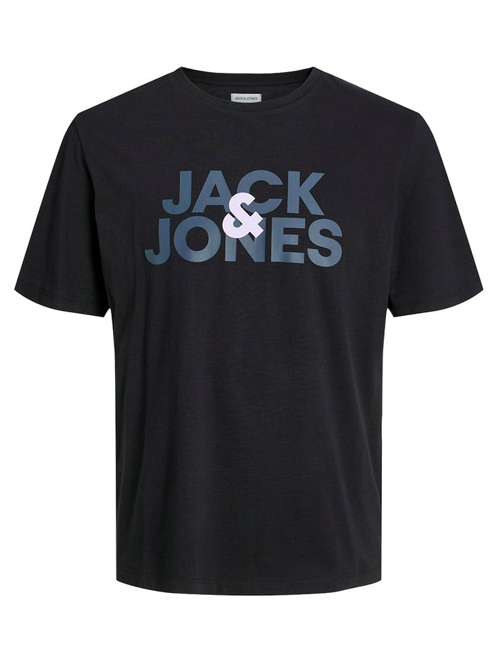 Jack & Jones Koszulka "Jacula" w kolorze czarnym rozmiar: M