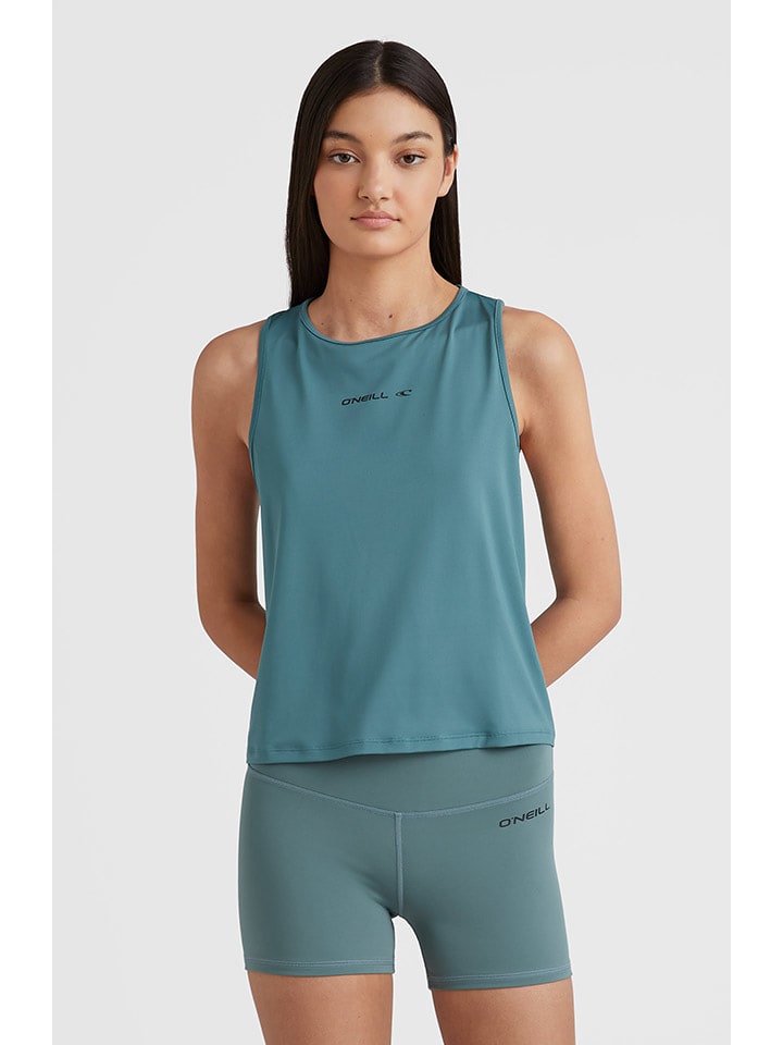 O'Neill Top sportowy "Rutile" w kolorze turkusowym rozmiar: XL