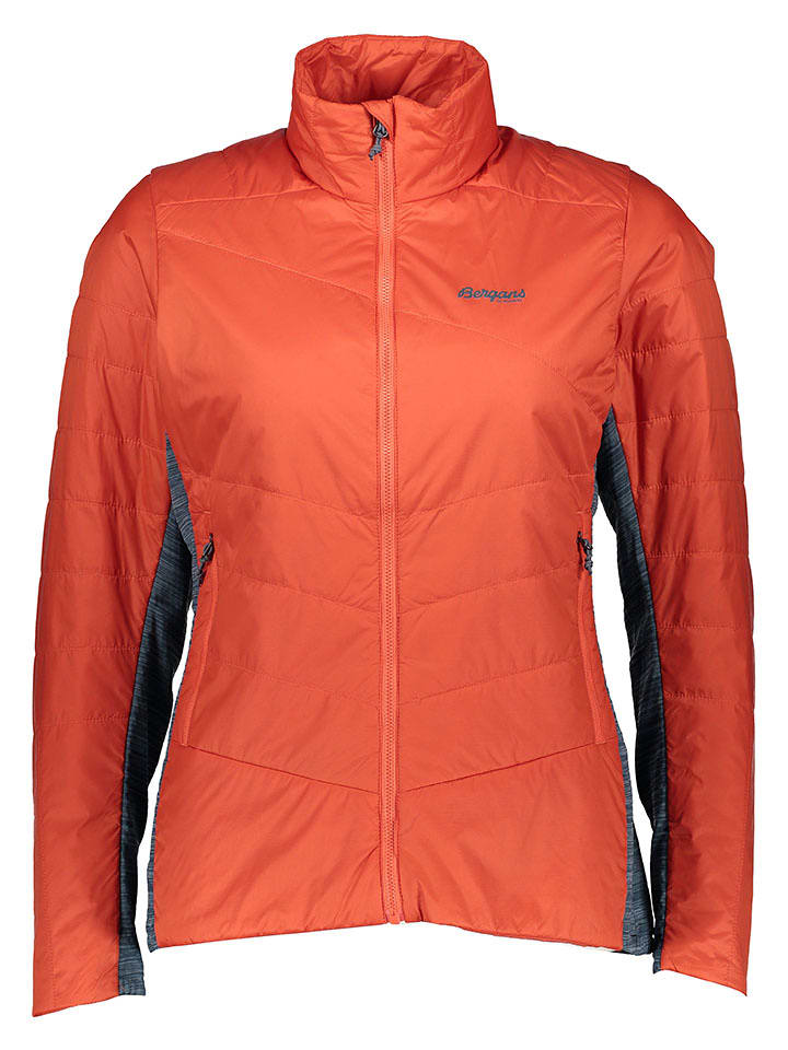 Bergans Kurtka hybydrowa "Rabot V2" w kolorze pomarańczowym rozmiar: L