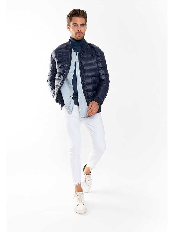 Northwood Kurtka pikowana "Zack" w kolorze granatowym rozmiar: M