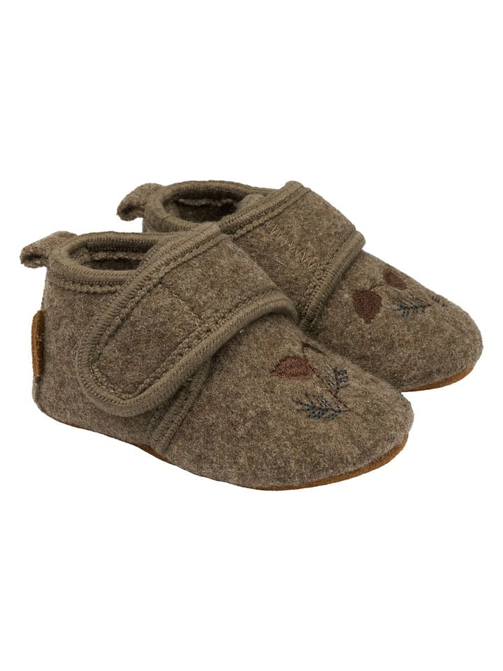 mikk-line Buty w kolorze brązowym do raczkowania rozmiar: 23/24