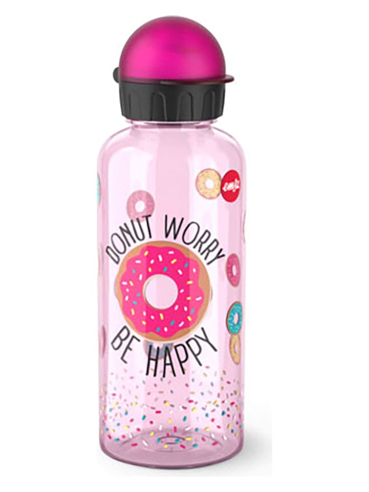 Emsa Bidon "Donut" w kolorze jasnoróżowym - 600 ml rozmiar: onesize