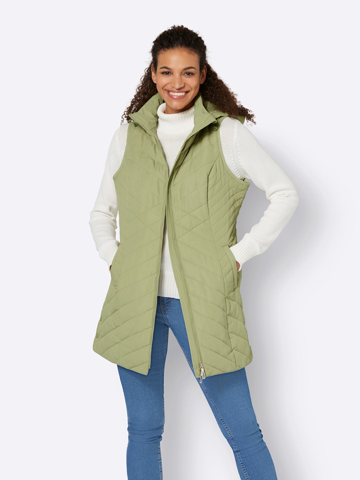 WITT WEIDEN Kamizelka w kolorze khaki rozmiar: 42