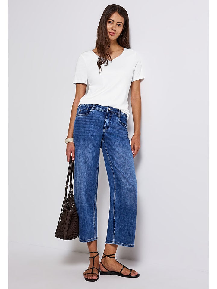 Street One Koszulka w kolorze białym rozmiar: 44