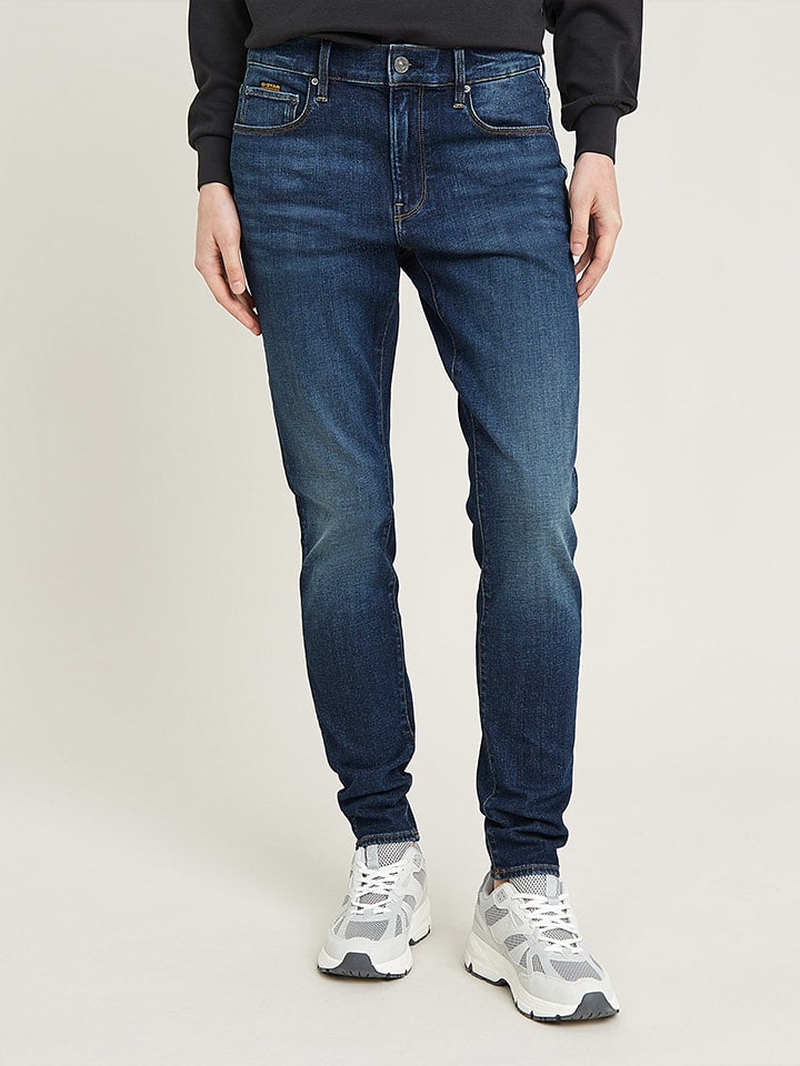 G-Star Dżinsy - Skinny fit - w kolorze granatowym rozmiar: W31/L34