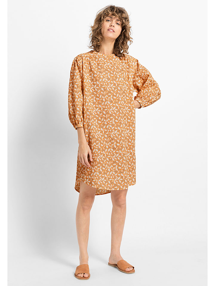Hessnatur Sukienka w kolorze pomarańczowym rozmiar: 42