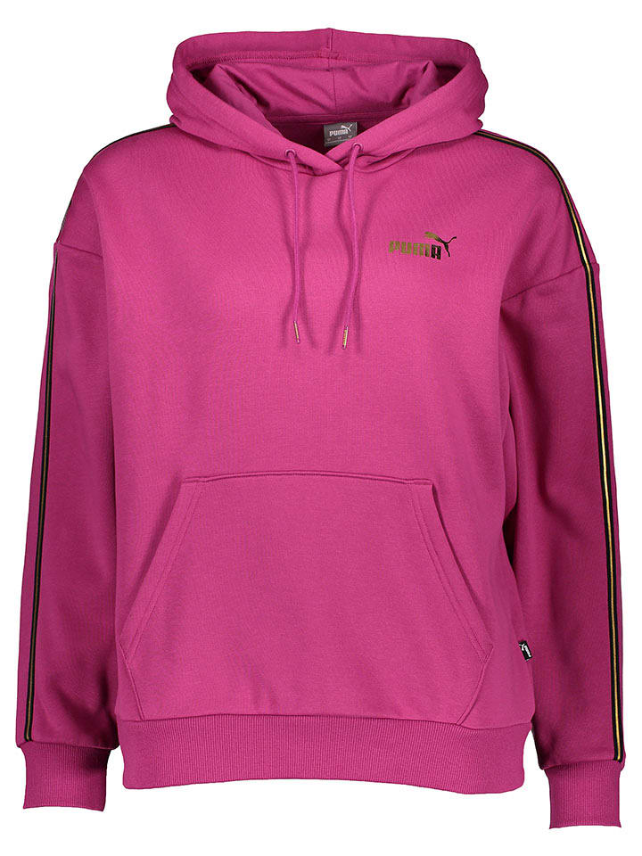 Puma Bluza "Essentials Tape" w kolorze różowym rozmiar: S