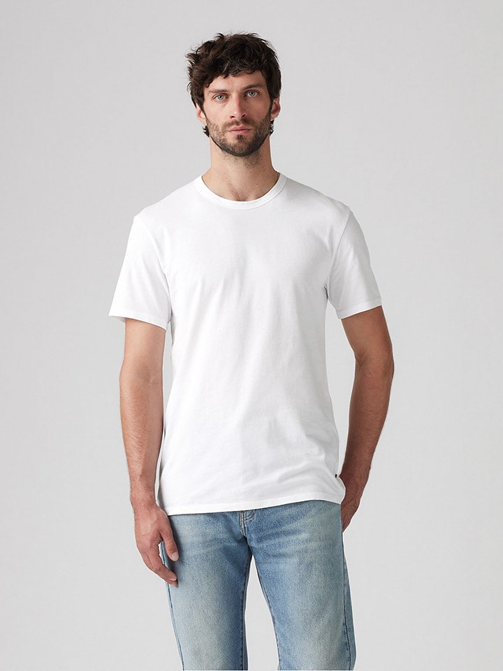 Levi's Koszulka w kolorze białym rozmiar: L