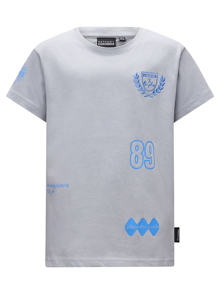 Retour Koszulka w kolorze szarym rozmiar: 146/152