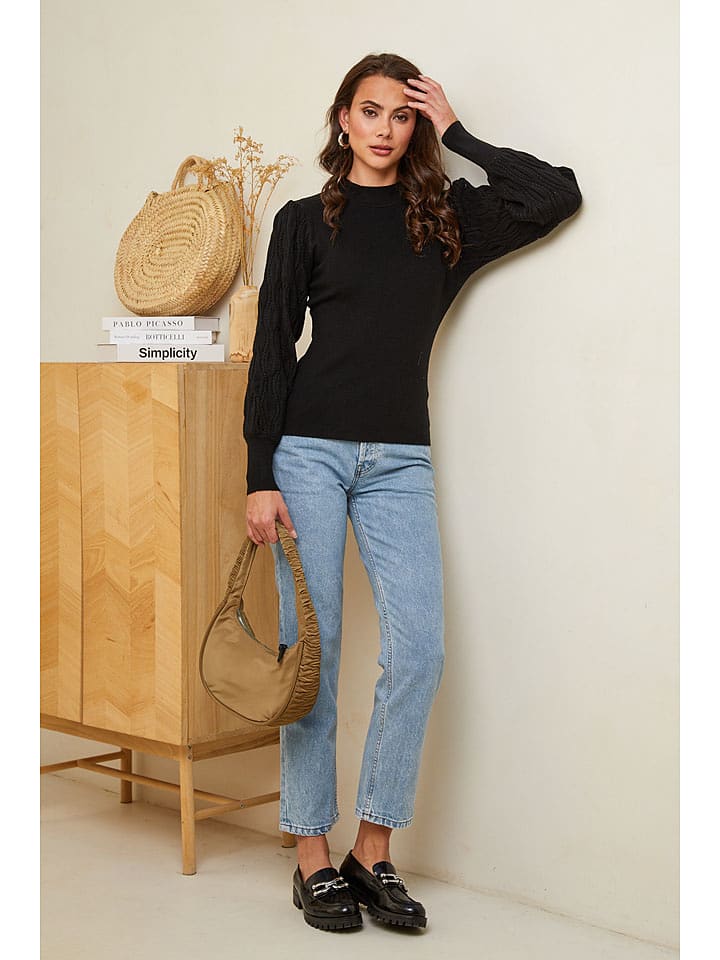 Soft Cashmere Sweter w kolorze czarnym rozmiar: 38/40