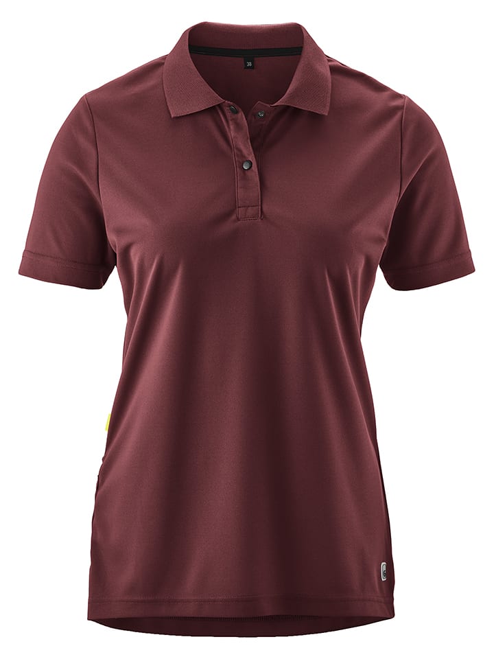 Gonso Kolarska koszulka polo "Adventure" w kolorze bordowym rozmiar: 38