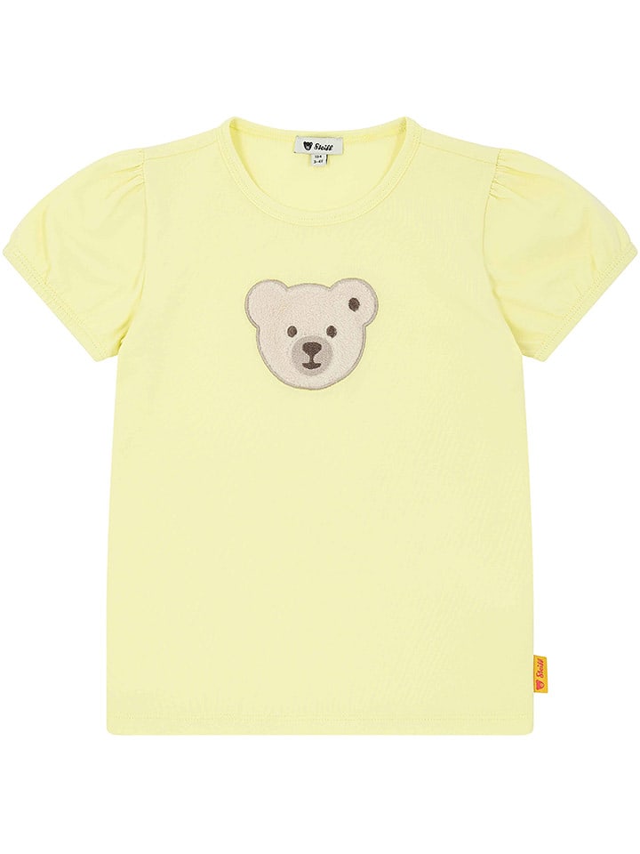 Steiff Koszulka w kolorze żółtym rozmiar: 122