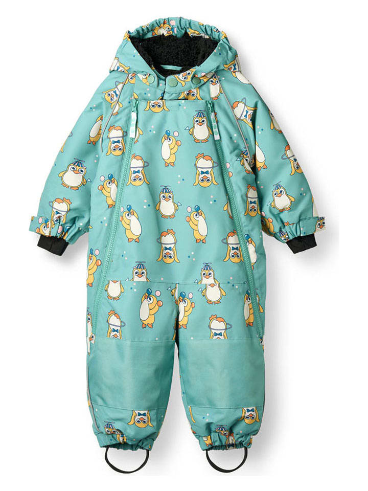 Småfolk Kombinezon zimowy w kolorze turkusowym rozmiar: 68/74