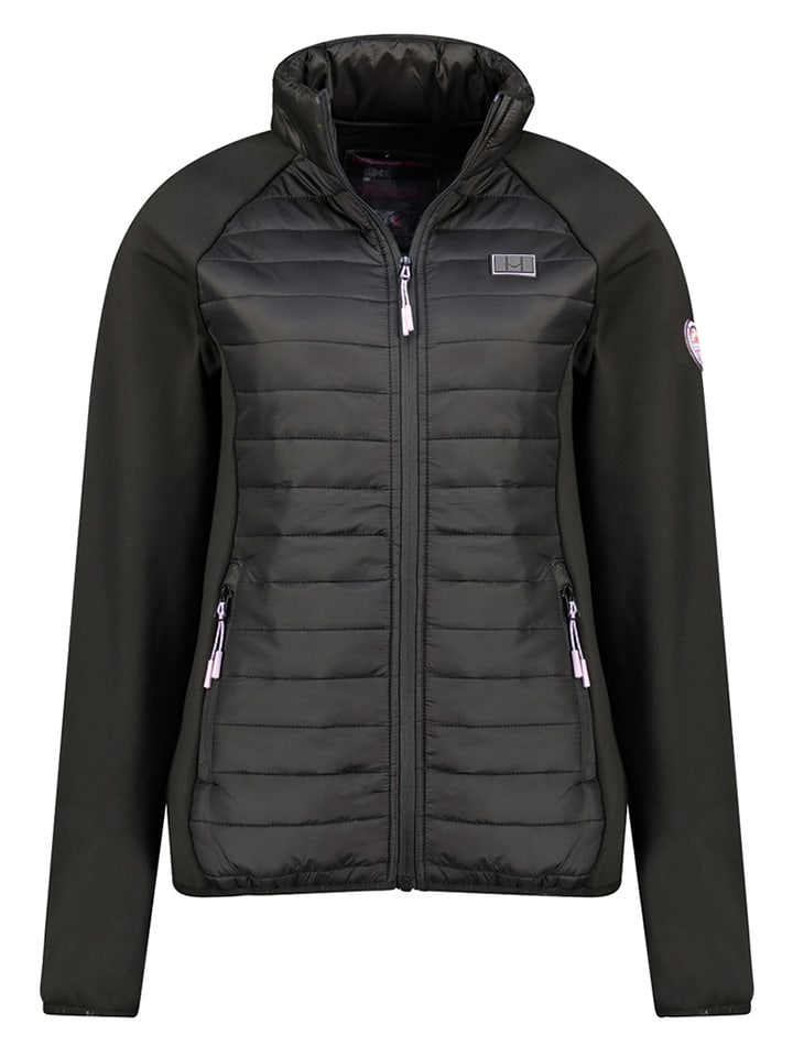 Canadian Peak Bluza polarowa "Toureak" w kolorze czarnym rozmiar: L