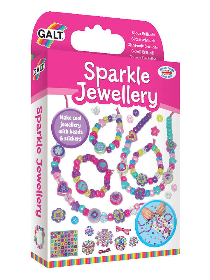 Jumbo 185-częściowy zestaw kreatywny "Funkelnder Schmuck" - 5+ rozmiar: onesize