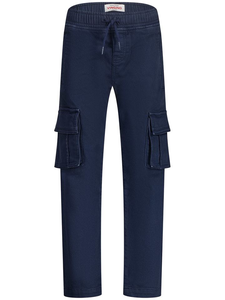 Vingino Bojówki w kolorze granatowym rozmiar: 128