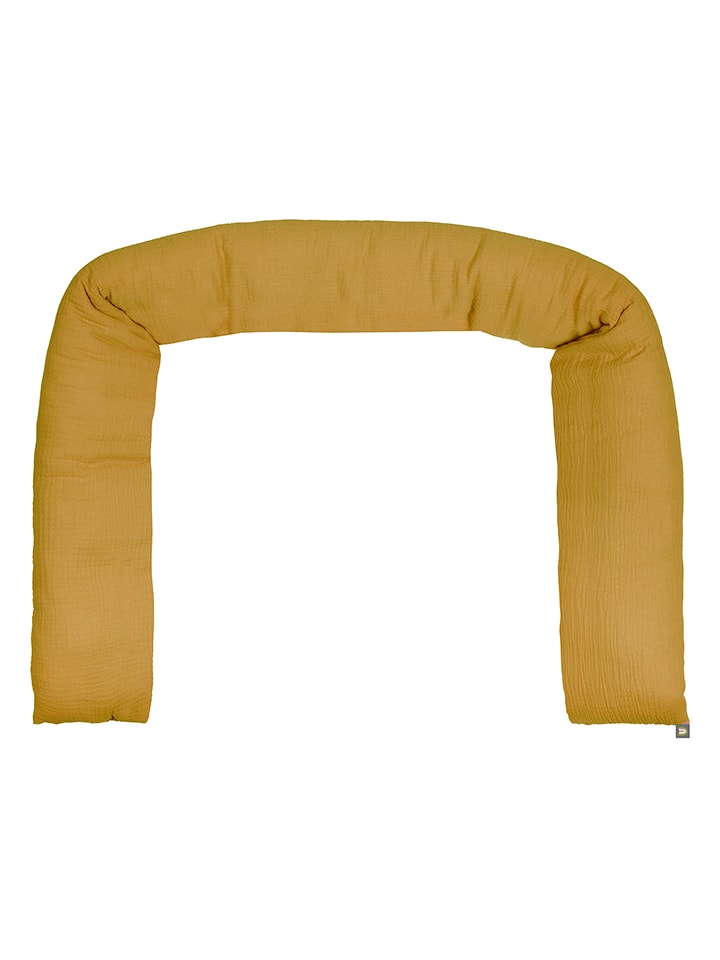 Odenwälder Muślinowa osłonka w kolorze musztardowym - dł. 180 cm rozmiar: onesize