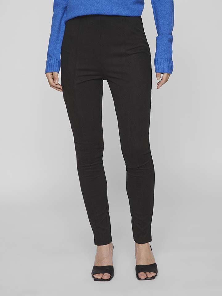 Vila Legginsy w kolorze czarnym rozmiar: XS