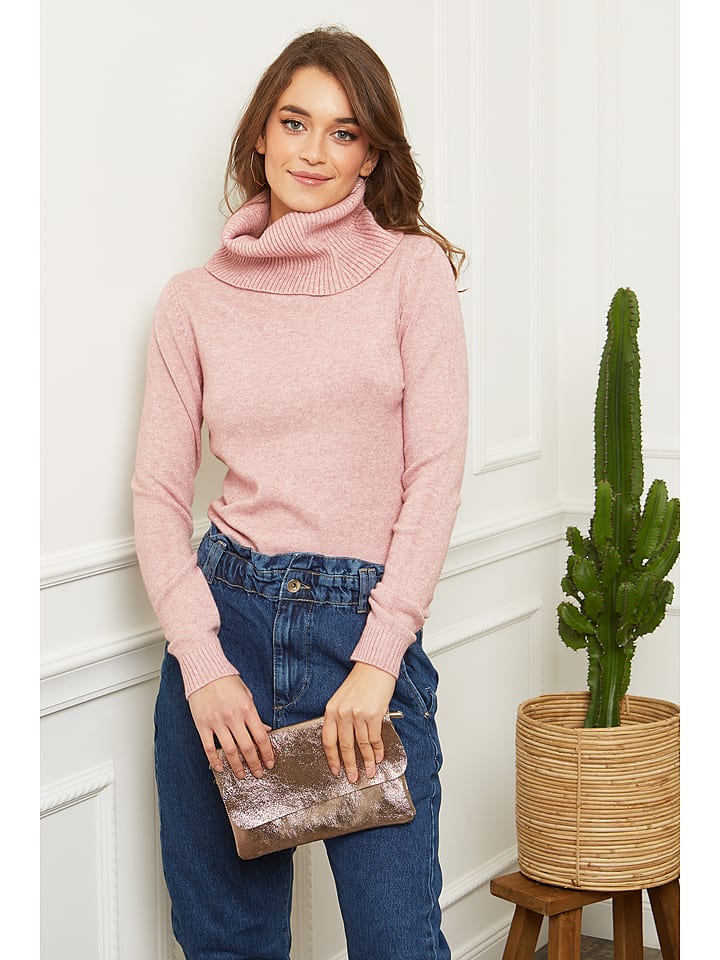 Soft Cashmere Golf w kolorze jasnoróżowym rozmiar: 38/40