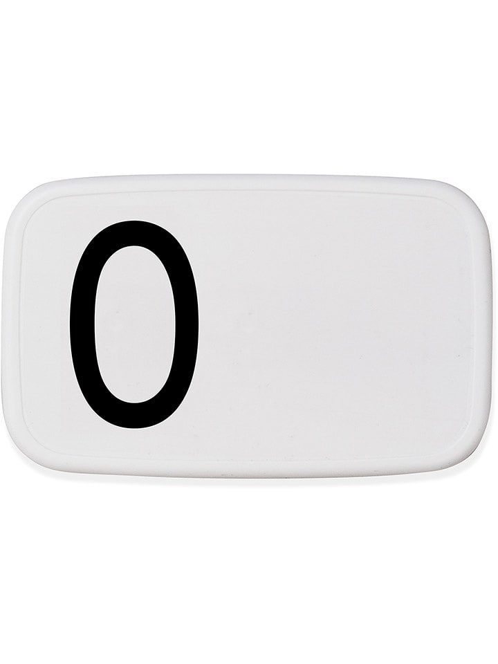 Design Letters Pojemnik w kolorze biało-czarnym na lunch - 700 ml rozmiar: onesize