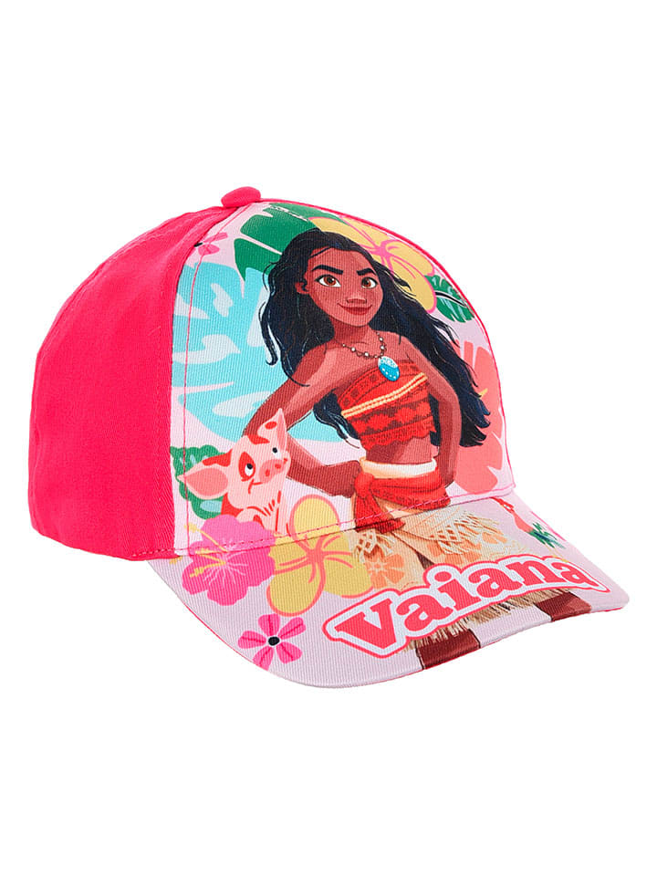 Disney Vaiana Czapka "Vaiana" w kolorze różowym rozmiar: 52 cm
