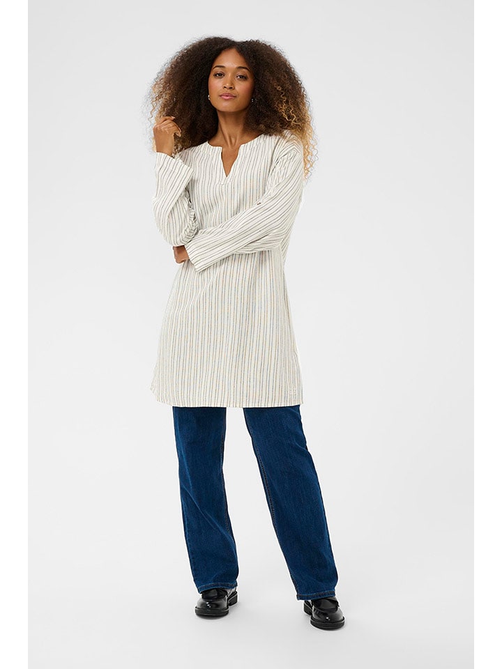 Cream Tunika w kolorze biało-szarym rozmiar: 42