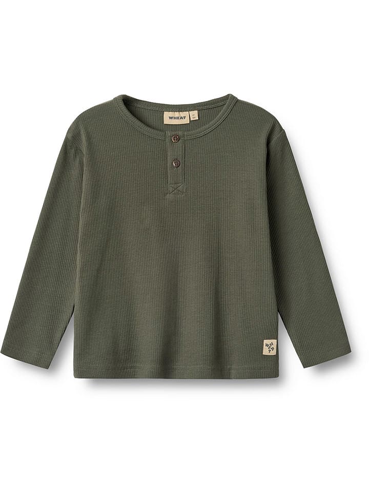 Wheat Koszulka "Morris" w kolorze zielonym rozmiar: 122