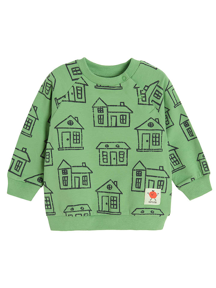 COOL CLUB Bluza w kolorze zielonym rozmiar: 86