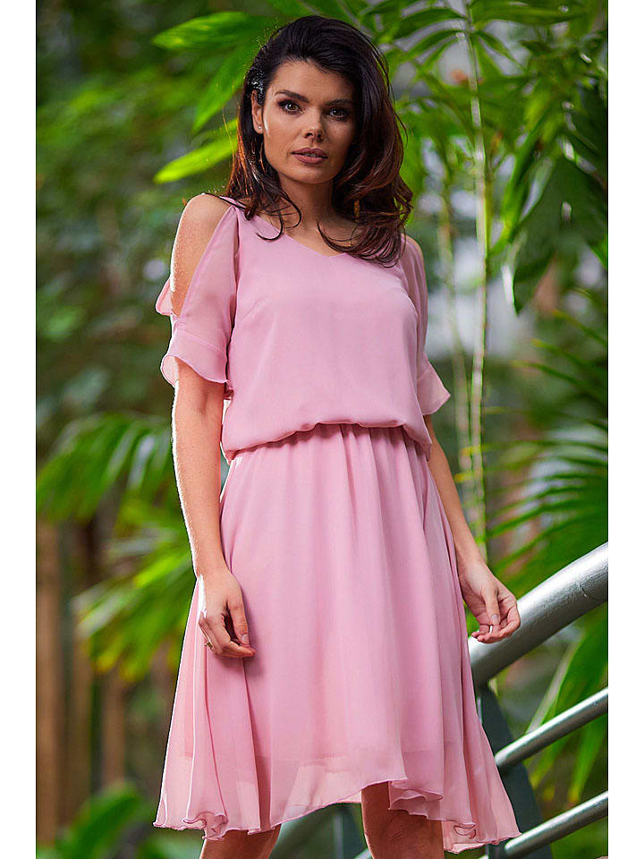 Awama Sukienka w kolorze jasnoróżowym rozmiar: XL