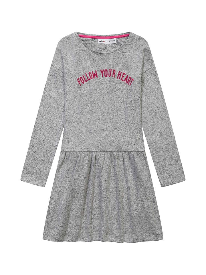 Minoti Sukienka w kolorze szarym rozmiar: 146/152