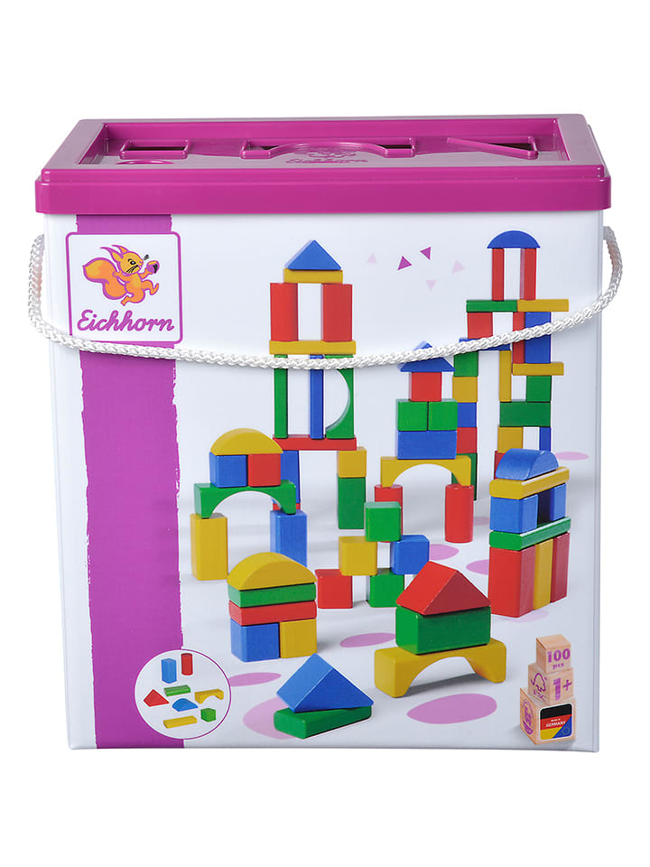 Eichhorn Drewniane klocki - 12 m+ rozmiar: onesize