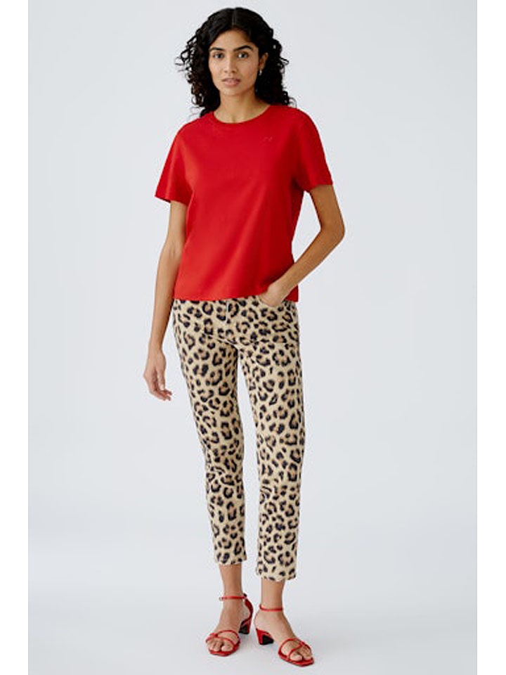 Oui Koszulka w kolorze czerwonym rozmiar: 36