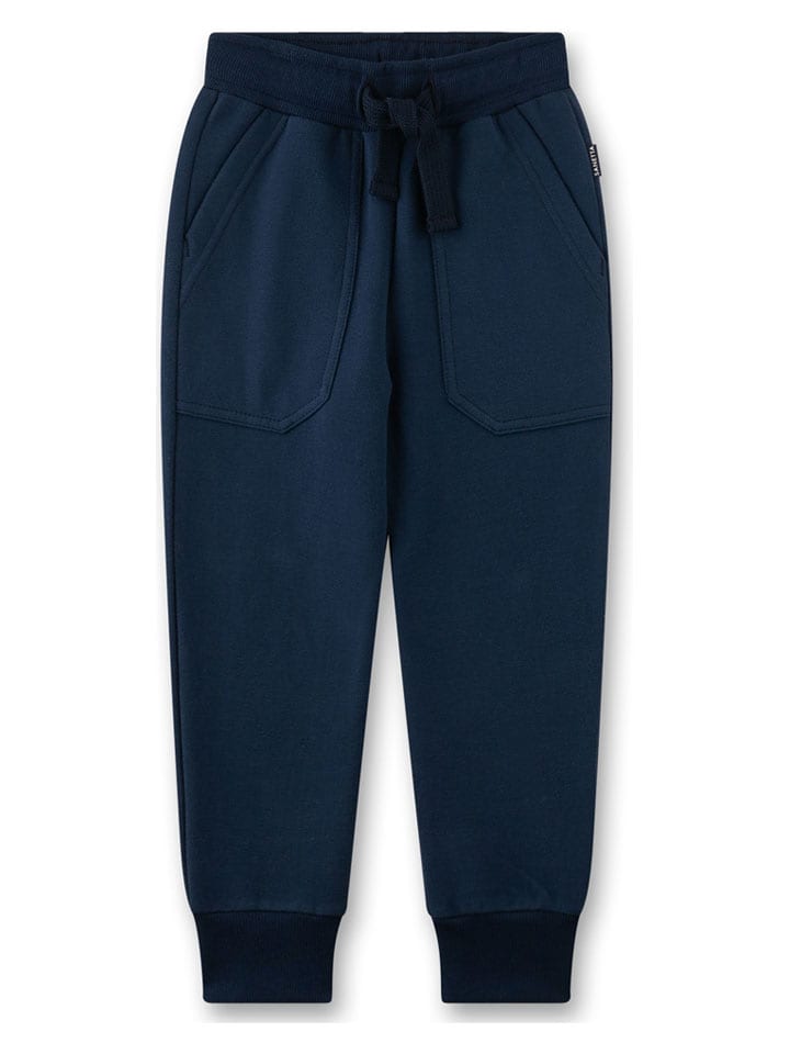 Sanetta Kidswear Spodnie dresowe w kolorze granatowym rozmiar: 104