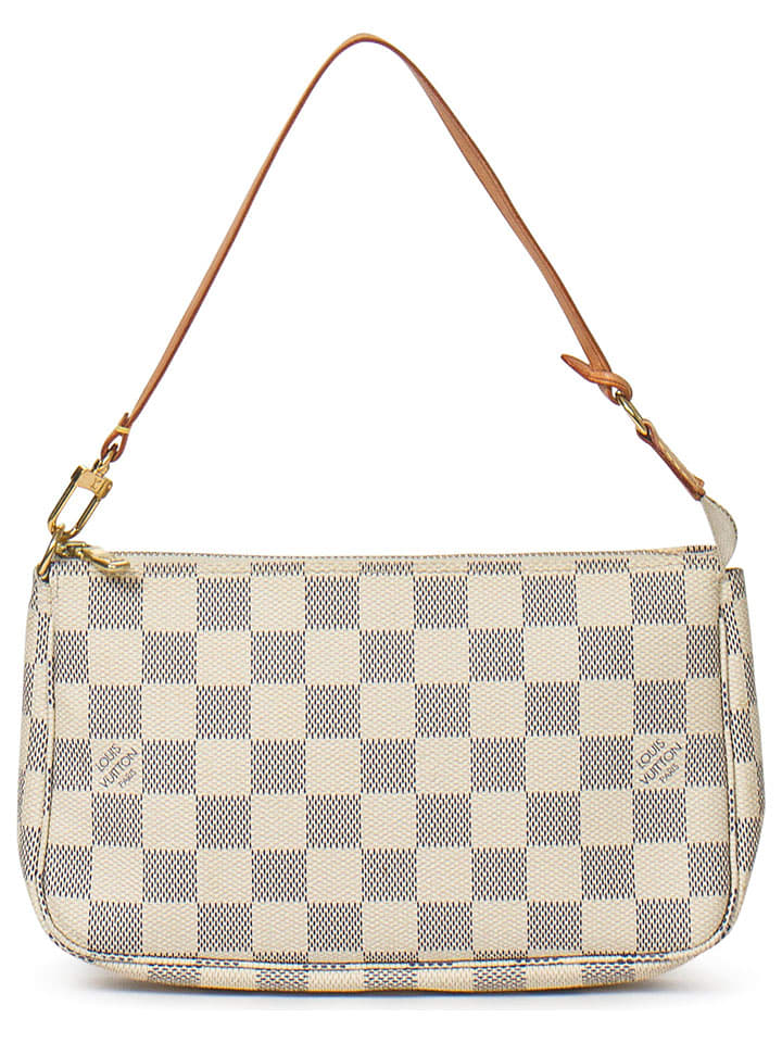 Louis Vuitton Torebka w kolorze beżowym - 21 x 13 x 3 cm rozmiar: onesize