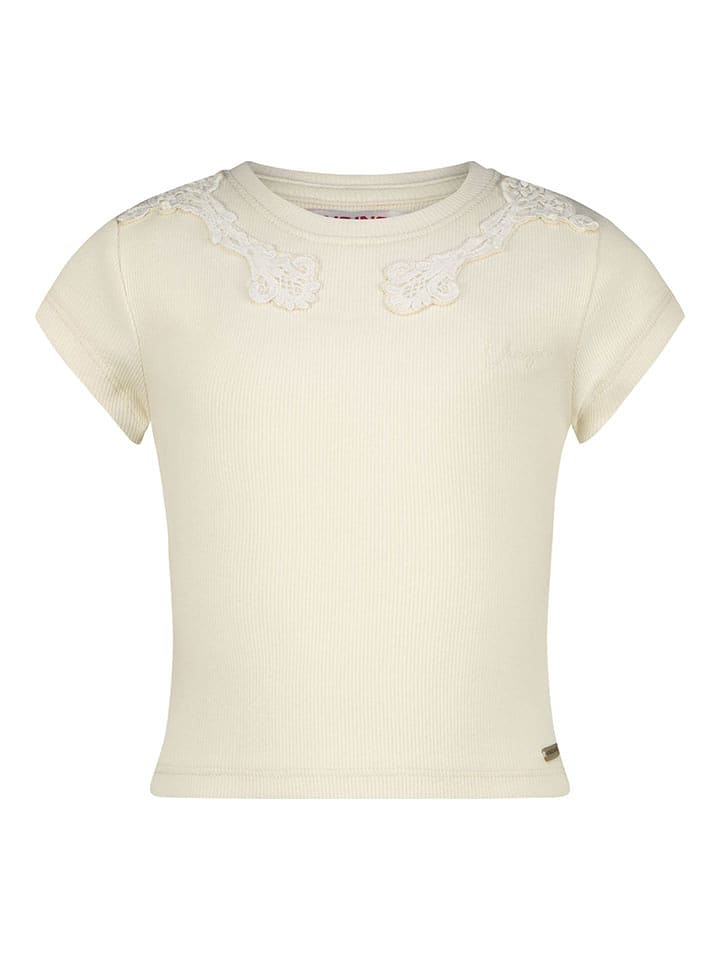 Vingino Koszulka "Jinthe" w kolorze kremowym rozmiar: 128