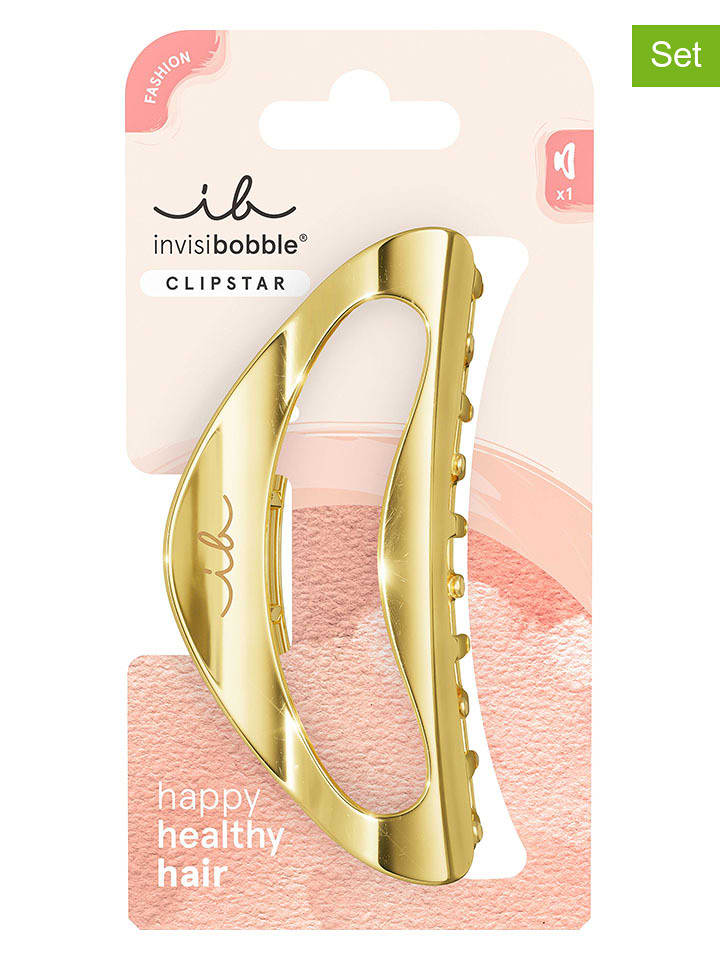 Invisibobble Spinki do włosów (2 szt.) w kolorze złotym rozmiar: onesize