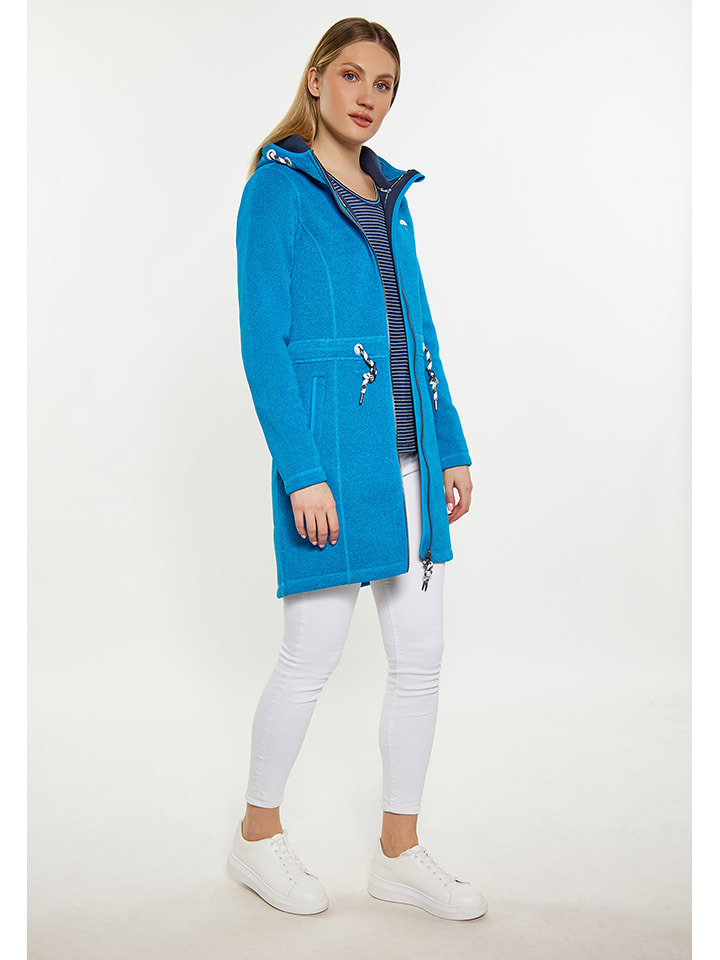 Schmuddelwedda Płaszcz softshellowy w kolorze błękitnym rozmiar: XS