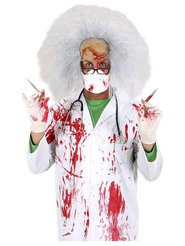 Carnival Party Kostium w kolorze czerwono-białym rozmiar: M